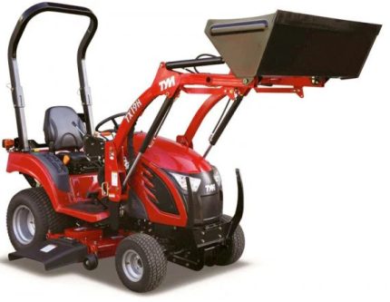 TYM T194 Compacttractor met Frontlader en 137cm Maaidek 2025
