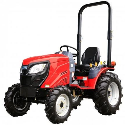 TYM T255 Compact Tractor met Gazonbanden, 153cm Maaidek en Frontlader